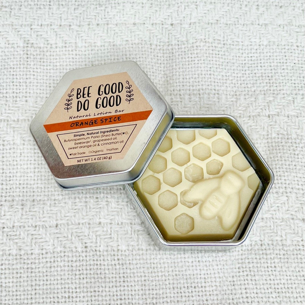 Orange Spice Lotion Bar