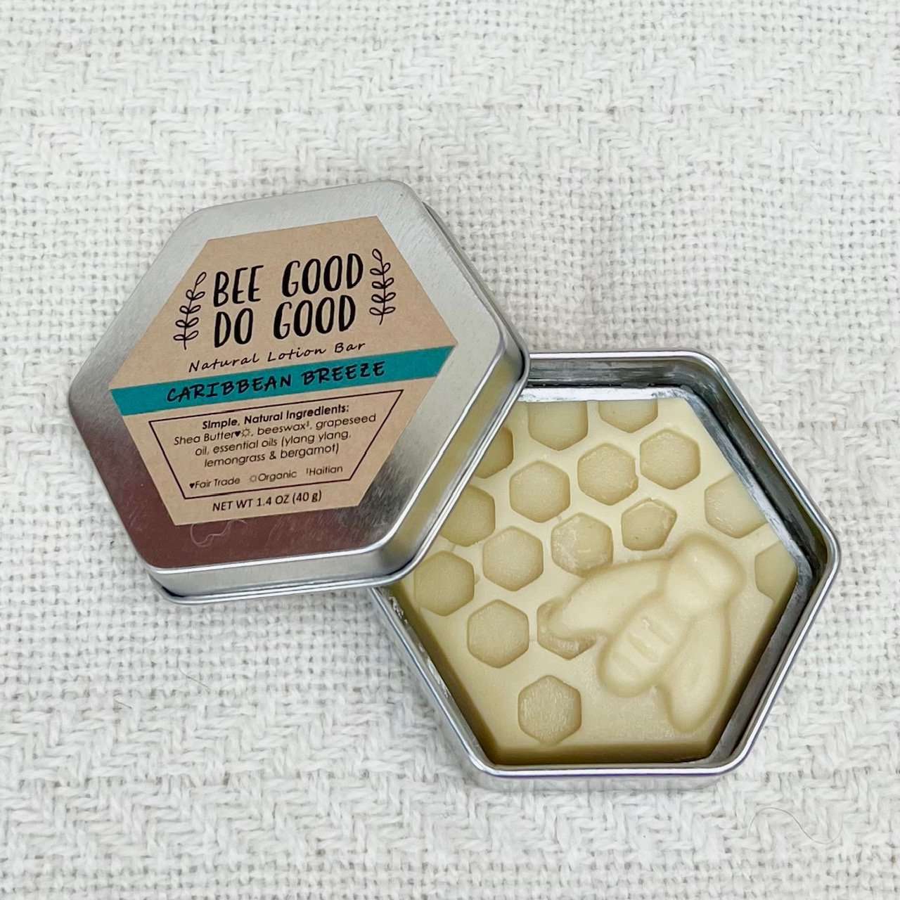 Caribbean Breeze Beeswax Lotion Bar