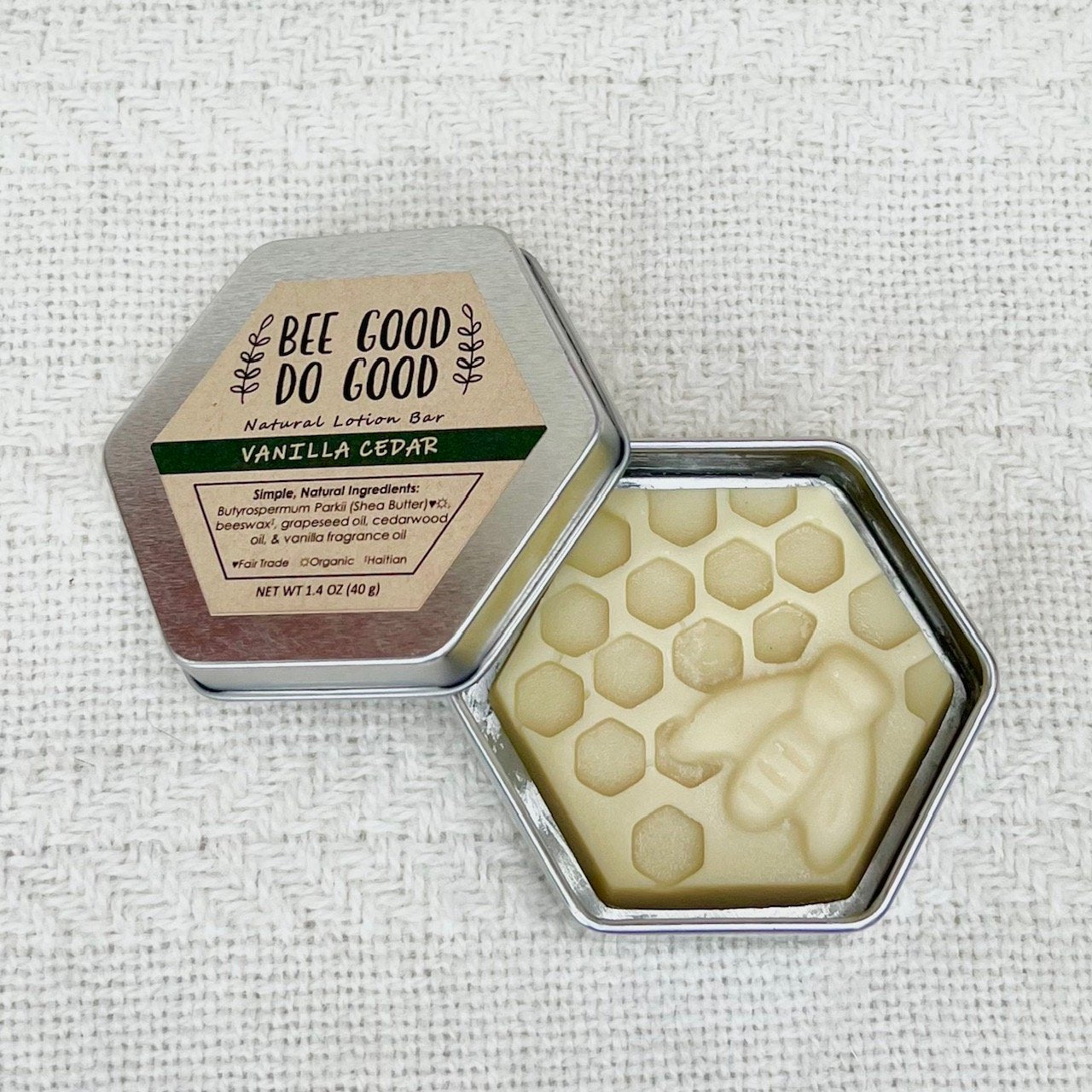 Vanilla Cedar Lotion Bar